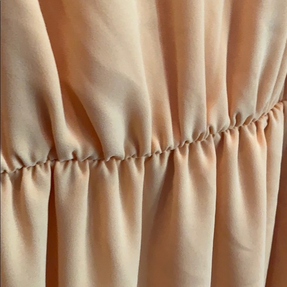 Bright Yellow Dress with Cut Out Back - Picture 3 of 6